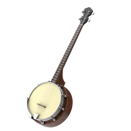 Banjo  3D Icon