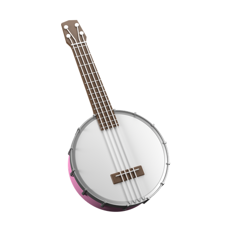 Banjo  3D Icon