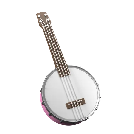 Banjo  3D Icon