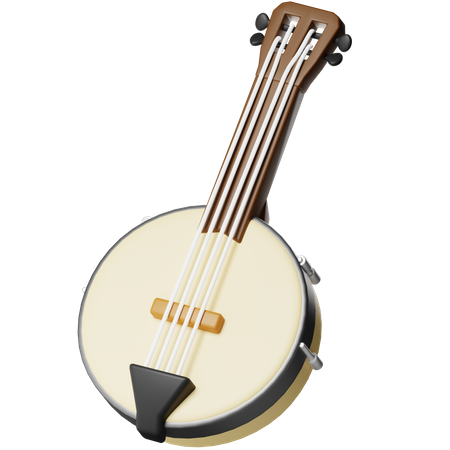 Banjo  3D Icon