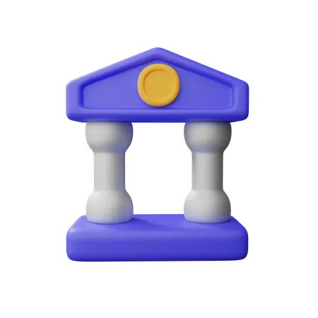 Bank Download This Item Now 3D Icon