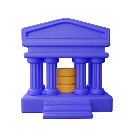 Bank Download This Item Now 3D Icon