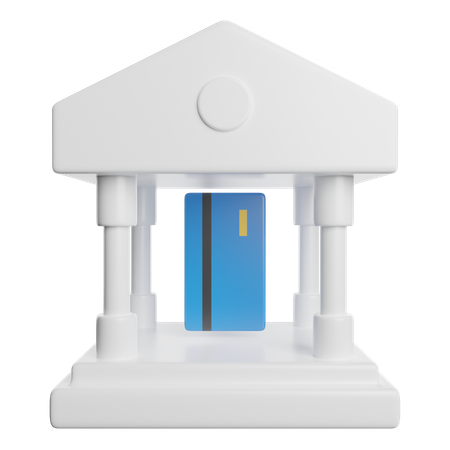 Bank  3D Icon