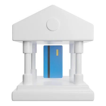 Bank  3D Icon