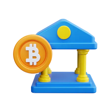 Bank  3D Icon