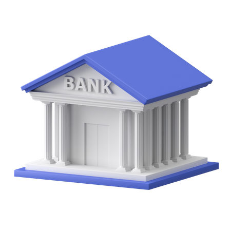 Bank 3D Illustration