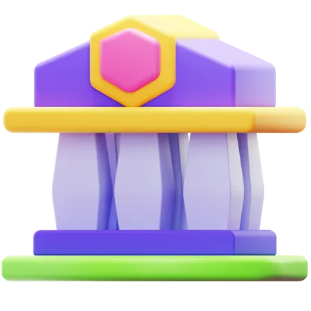 BANK  3D Icon