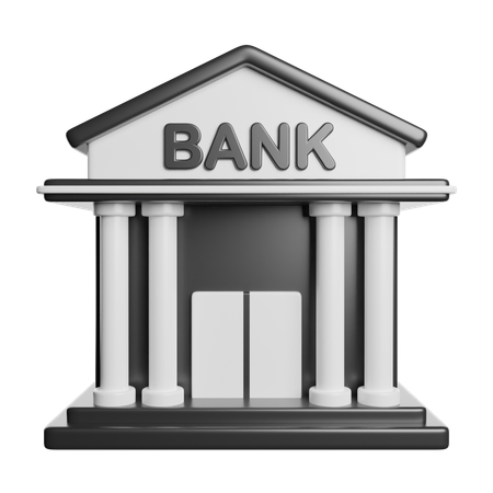 Bank  3D Icon