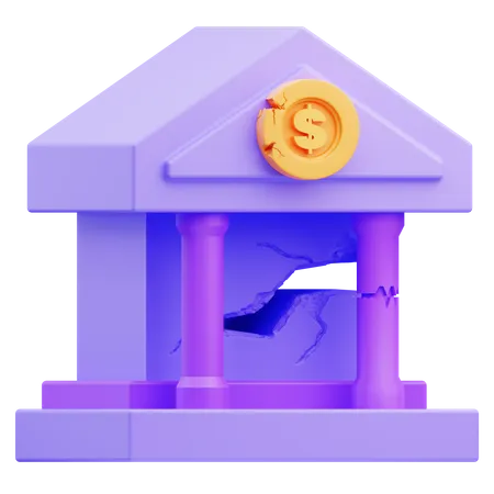 Bank  3D Icon