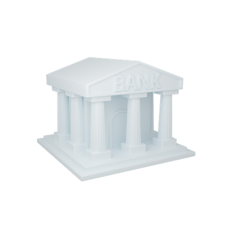Bank  3D Icon