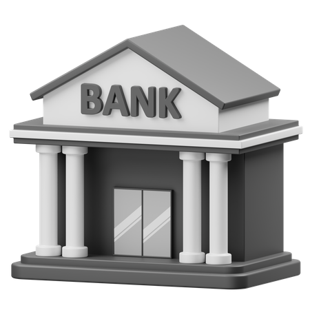 Bank 3D Icon
