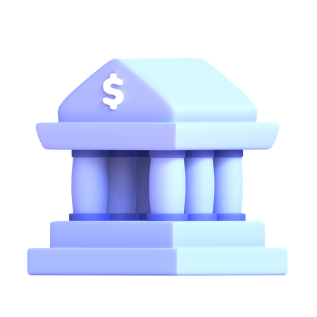 Bank 3D Icon