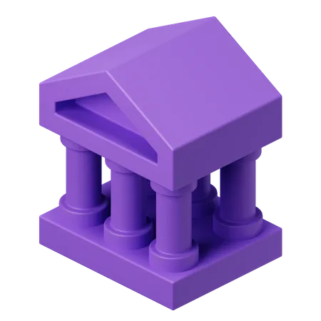 Bank  3D Illustration