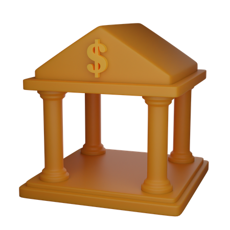 Bank  3D Illustration