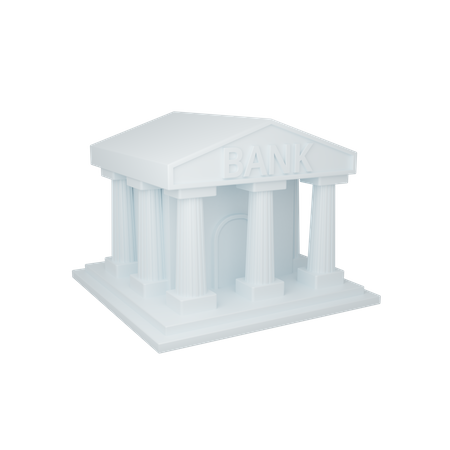 Bank  3D Illustration