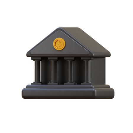 Bank  3D Illustration