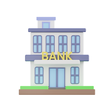 Bank  3D Illustration