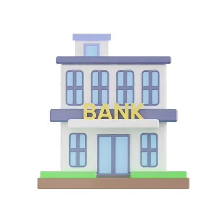 Bank  3D Illustration