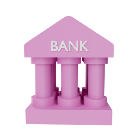 Bank  3D Illustration