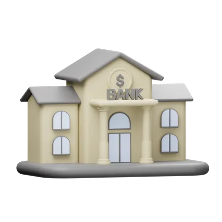 Bank  3D Illustration