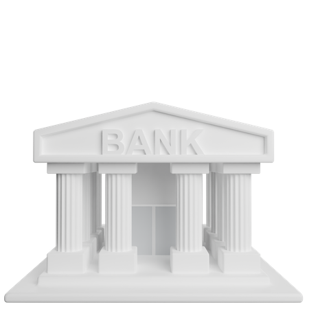 Bank  3D Illustration