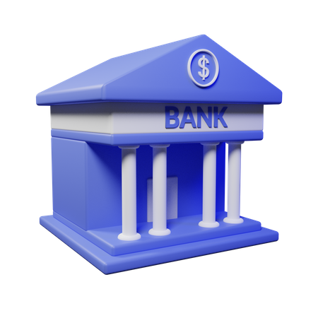 Bank  3D Illustration