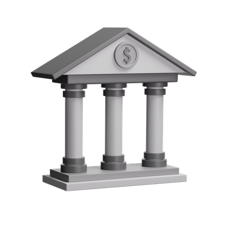 Bank  3D Illustration