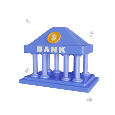 Bank  3D Illustration