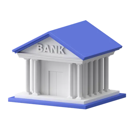 Bank  3D Illustration