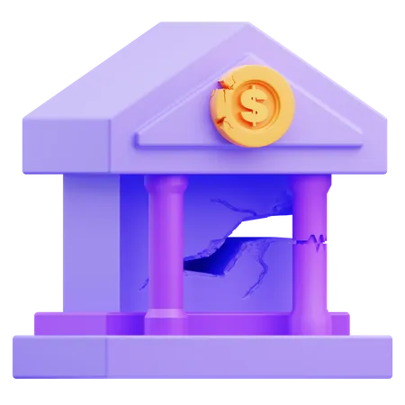 Recession 3 D Illustration Assets 3D Icon