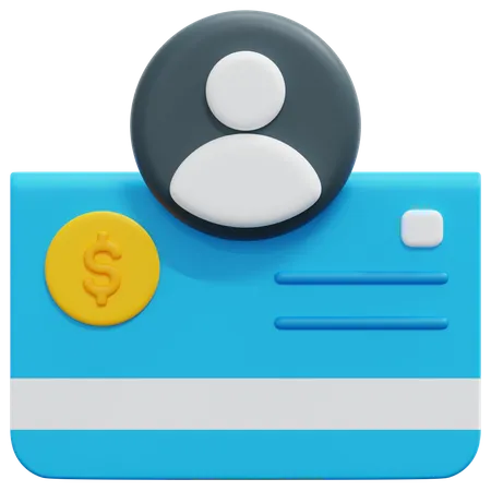 Bank Account  3D Icon