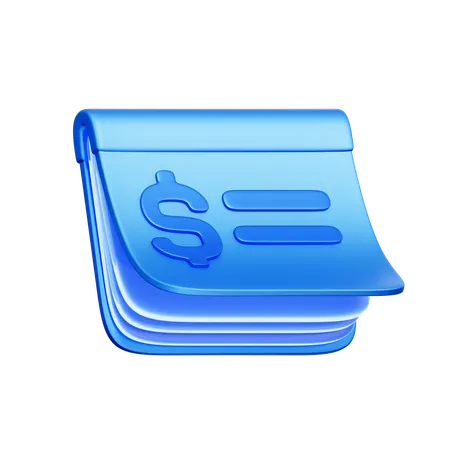 Bank Account  3D Icon