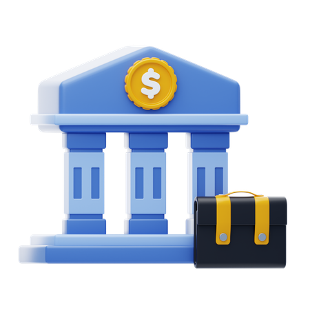 Bank Account  3D Icon