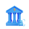 bank account 3d logos