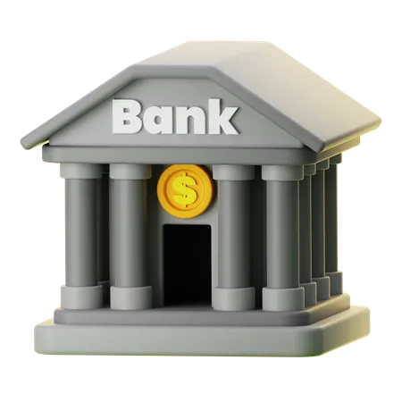 BANK ARCHITECTURE  3D Icon