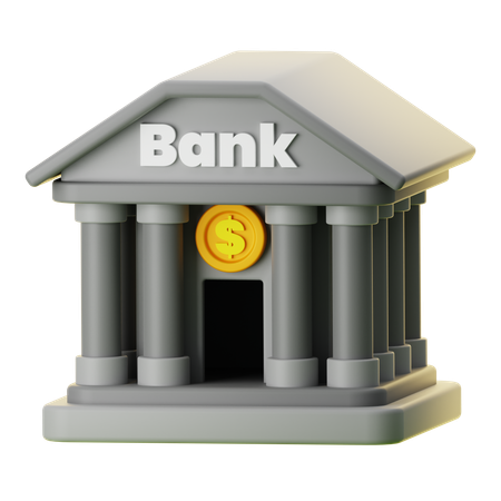 BANK ARCHITECTURE  3D Icon