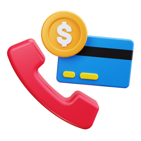 Bank Call  3D Icon