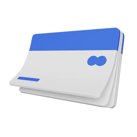 Bank Card  3D Icon