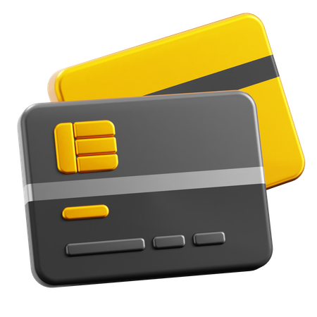 Bank Card  3D Icon