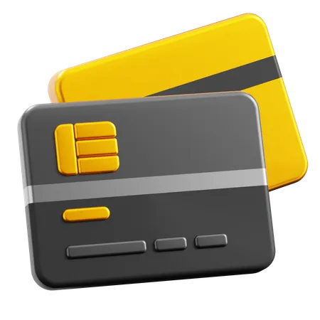 Bank Card  3D Icon