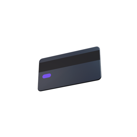 Bank card  3D Icon