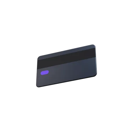 Bank card  3D Illustration