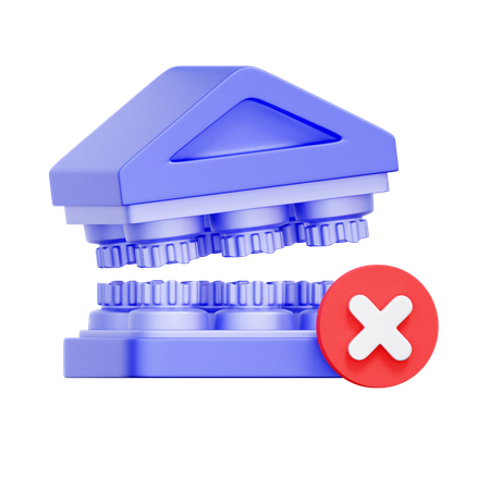 Bank Closure  3D Icon