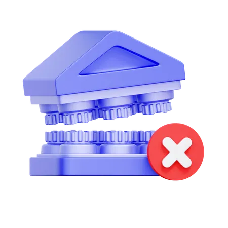 Bank Closure  3D Icon