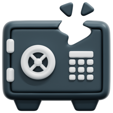 Bank Crisis  3D Icon