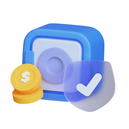 Bank Insurance  3D Icon