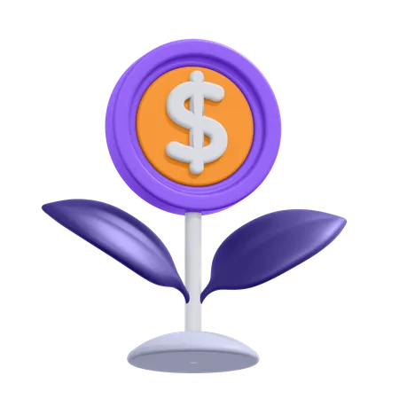 An Icon Of Bank Interest In 3 D Format 3D Icon
