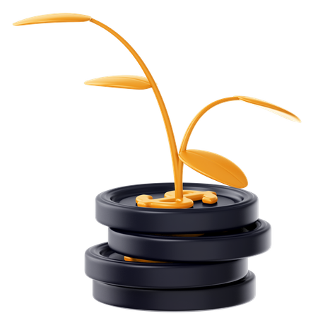 Bank Interest  3D Icon