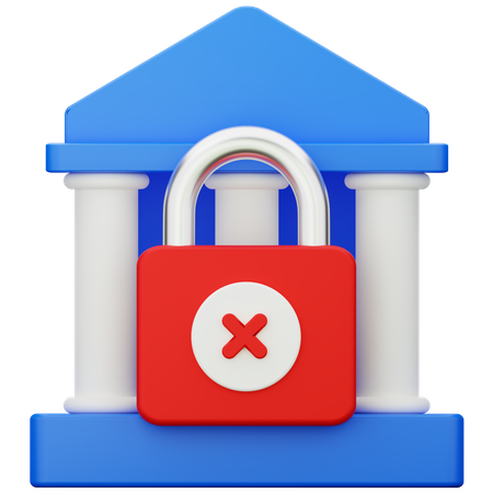 Bank Liquidation  3D Icon