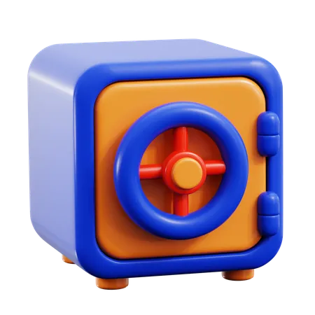 Bank Locker  3D Icon